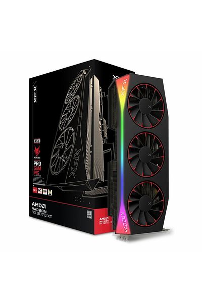 XFX Placa video XFX Mercury AMD Radeon RX 9070XT OC Magnetic Air Edition RGB, 16GB, GDDR6, 256-bit