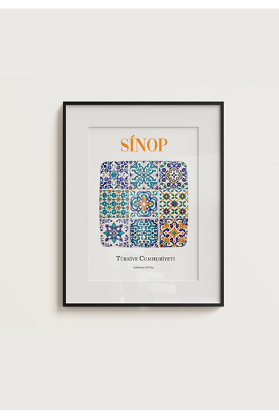 POSTER Sinop v1 безрамков с вид на плочки