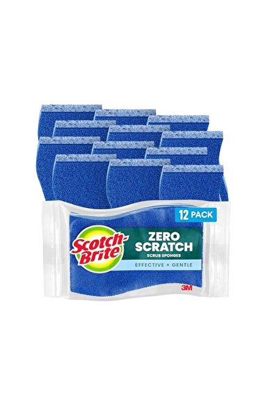 Generic إسفنجات سكوتش برايت زيرو سكراتش غير الخدش لتنظيف المطبخ والحمام والمنزل