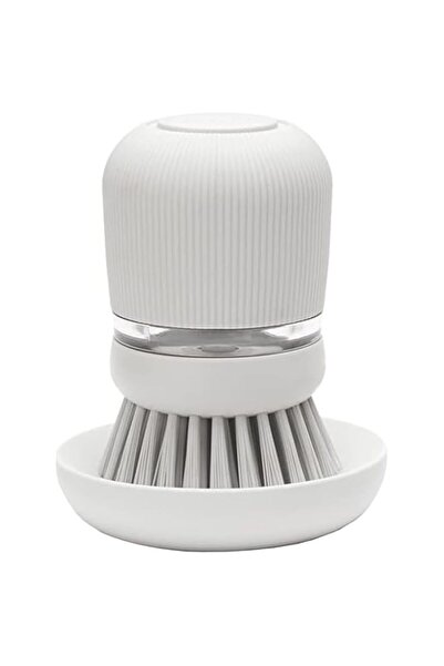 Generic فرشاة أطباق برابانتيا لتوزيع الصابون، رمادي فاتح، مقاس واحد، 302640