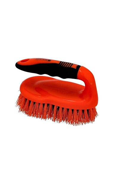 Generic Royalford Scrubbing Brush with Handle - Mutli colour Durable Househol...