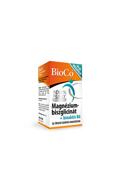 Bioco Magneziu-bisglicinat + Vitamina B6 bioactivă - 90 comprimate filmate