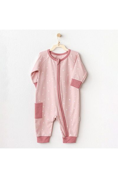 Budi Andywawa Ac25046 Puppy Gazelle Jumpsuit Pink