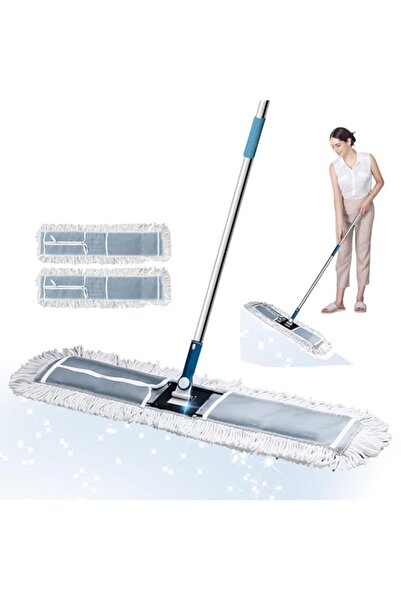 Generic ممسحة مسطحة صناعية، ممسحة مسطحة بعرض 90 سم، ممسحات خيطية تجارية كبيرة...