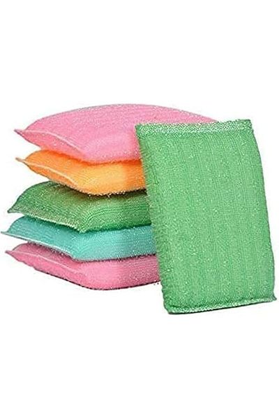 Generic Albert Sign Durable Scrub Scouring Sponge, Non-Scratch Microfiber Sponge Along with Heavy Duty Scou