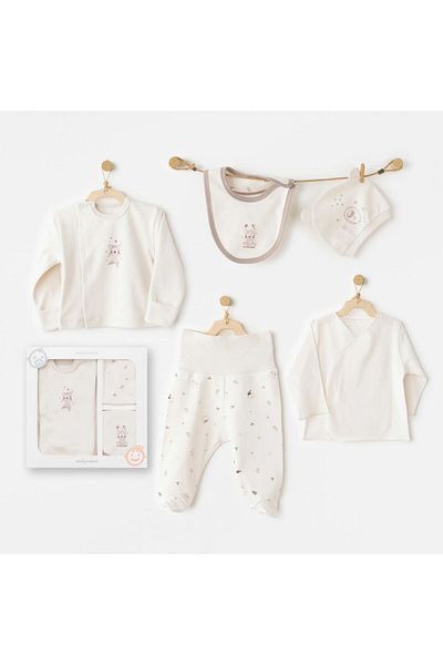 Budi Andywawa Ac26180 My 1 St Wardrobe 5-Piece Hospital Release Ecru