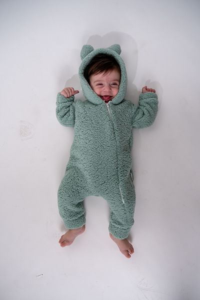 Feyza Plush Teddy Bear Jumpsuit