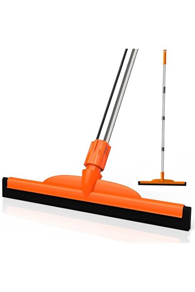 Generic ممسحة مطاطية للأرضيات من كاست ويف، مقبض طويل 51 بوصة، مكنسة سيليكون م...