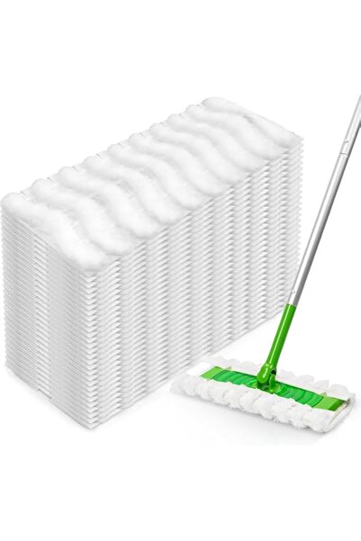 Generic وسادات ممسحة جافة شديدة التحمل لمكنسة سويفر، عبوات قابلة لإعادة الاست...