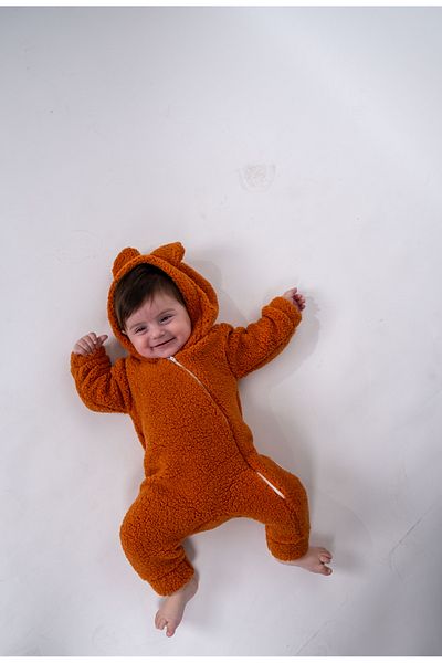 Feyza Plush Teddy Bear Jumpsuit