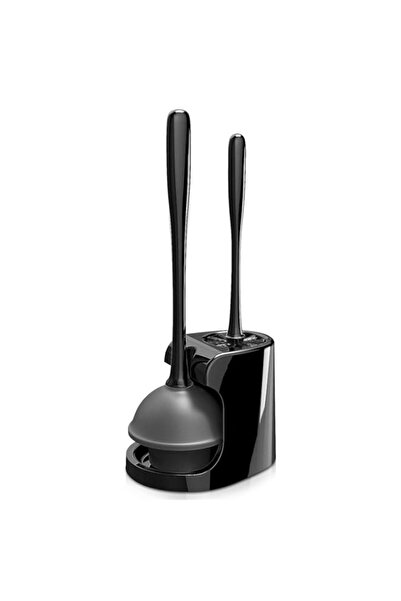 Generic مجموعة فرشاة ومكبس المرحاض من دوكو، فرشاة ومكبس المرحاض مع حامل تهوية...