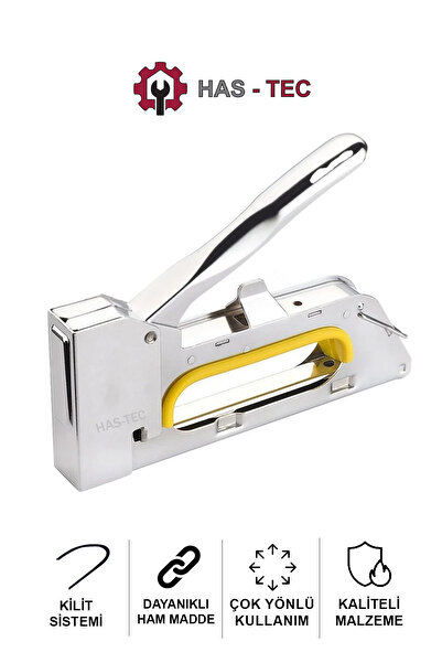 HAS-TEC 3 Fonksiyonlu Mekanik Profesyonel Büyük Zımba Makinesi | Deri, Kumaş,...