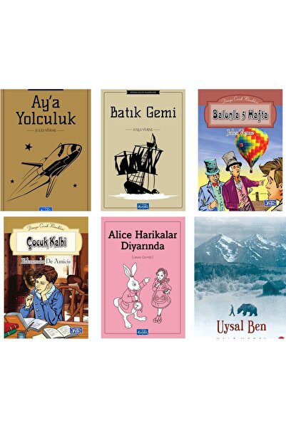 Beyaz Balina Yayınları UYSAL BEN 6 Kitap Okuma Seti