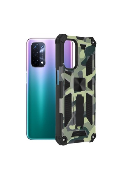 Techsuit Blazor Series Case, Camo Lime — Oppo A54 5G / A74 5G / OnePlus Nord ...