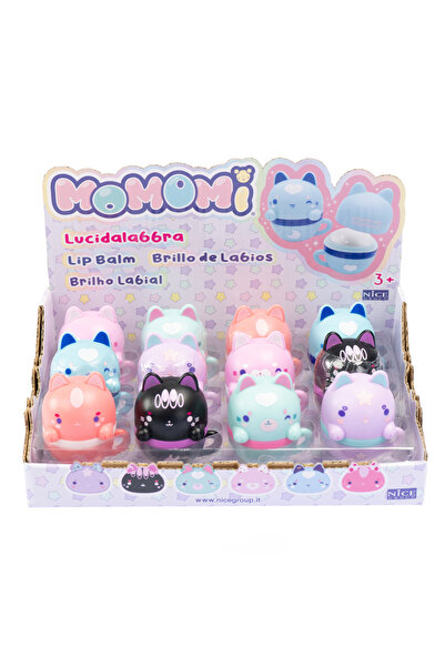 NİCE Momomi lip balm – scented balm for children, in the shape of a kawaii kitty