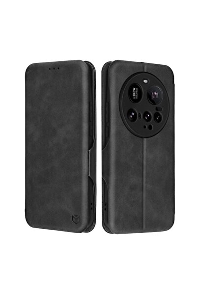 Techsuit Husă pentru Xiaomi 15 Ultra, Z54, piele, neagră