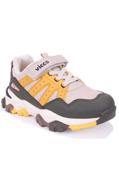 Vicco Teo 869F25K304 Beige Orthopedic Daily Boy's Sports Shoes