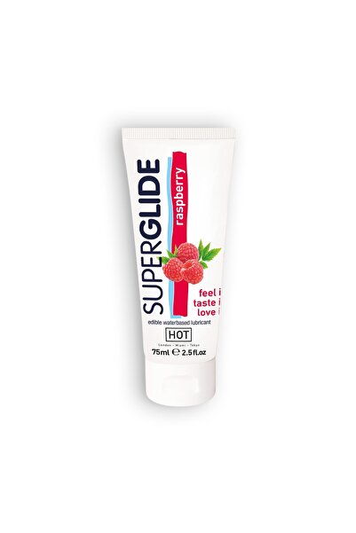 OEM Lubrifiant Comestibil Pe Baza de Apa cu Aroma de Zmeura, Superglide Raspb...