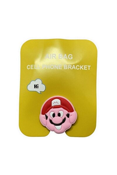 OEM Adhesive Support Compatible with Mobile Devices, 1.9 x 2 x 0.25 inch, Mario Character