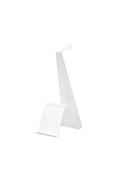 OEM Metal Stand for Mobile Devices, Tablets, and Headphones, White