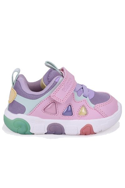 Vicco Phonex 346B25K209 Lilac Orthopedic Lighted Girl's Sports Shoes