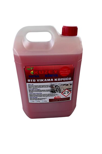KUZEY KİMYA Fırçasız Oto Yıkama Köpüğü- 5 KG