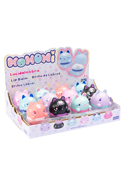 NİCE Momomi lip balm – scented balm for children, in the shape of a kawaii kitty