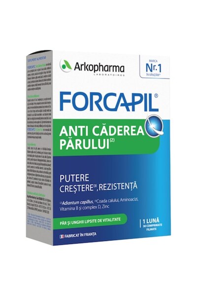 Forcapil Anti Caderea parului Arkopharma x 30 comprimate