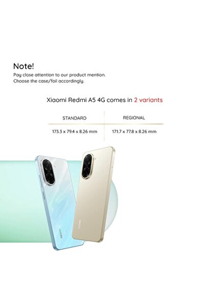 Dali Clear Vision Glass Screen Protector for Xiaomi Redmi A5 4G (Standard) - Tempered Glass, Full Glue, T