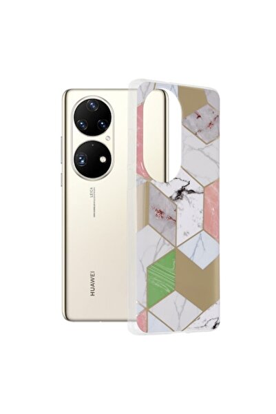 Velox High Protection Case for Huawei P50 Pro (Elite Content B3256), Thermo-resistant Plastic, Berry Purpl