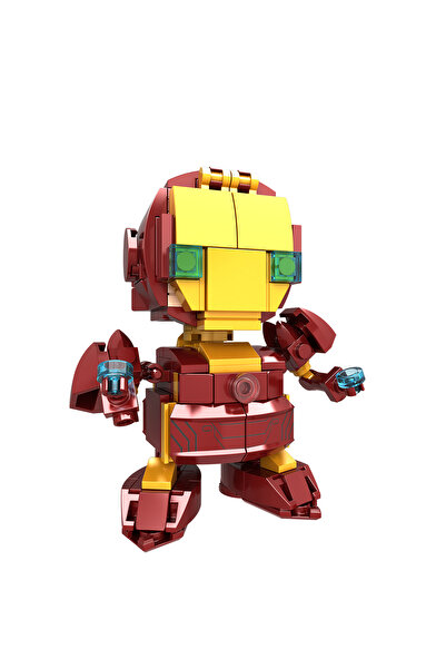 NİCE Yellow Soldier construction set - superhero, 197 pieces