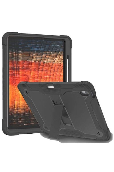 CLICK Husa Protectie pentru iPad Air 13 2024/Air 13 2025 + Folie, B78, Lexgard, Deep Dark
