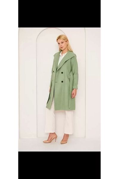 STILVANA LONG STRAIGHT CASH COAT