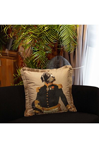 Adawall Mr. Dog Pillow/Cushion (Filling Bead Fiber, Nation. Washing and Fading Certificate)