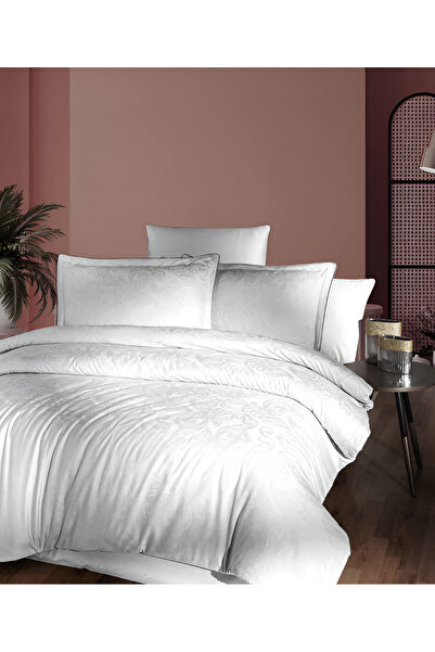 LAROMANO First Choice La Romano - Vandela 300 TC Jakarlı Premium Saten Çift K...