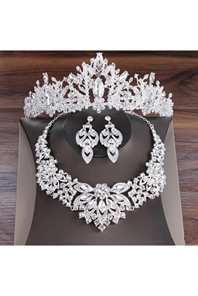 G&H UNDERWEAR Σετ Νυφικό Στέμμα και Κοσμήματα