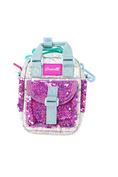 NİCE Girabrilla Puffer Bag – quilted bag with sequins and iridescent effect