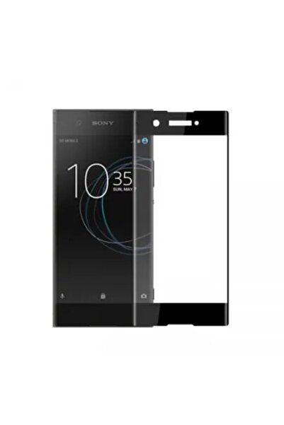 OEM Sticlă de protecție compatibilă cu Sony Xperia XA2, sticlă 3D, ultra-rezistentă (9H), neagră-transparentă