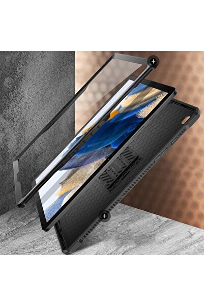 GERICOM Military Protection Case for Samsung Galaxy Tab A9 Plus, 360 Protection, TPU, Black