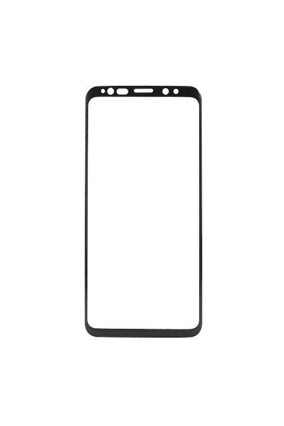 OEM Ecran de protecție compatibil cu Samsung Galaxy S9+ / Plus, rezistență la sticlă 9H, negru