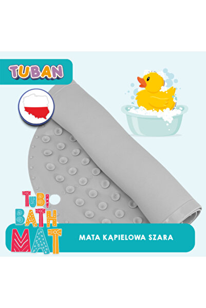 Tuban Non-slip bath mat – white