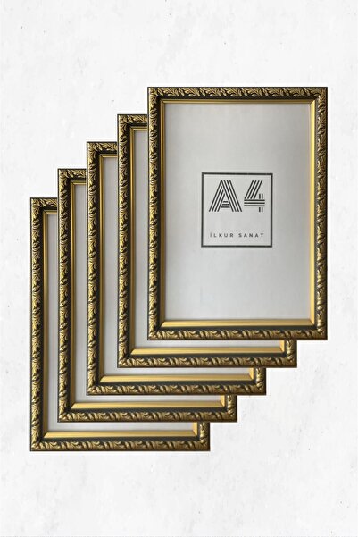 ilkur Cinci bucăți de rame cu model, dimensiune A4 (21x30 cm)