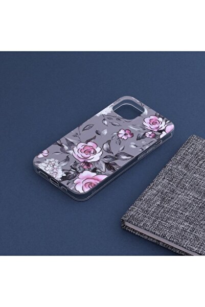 OEM Protective Case for iPhone 13, Grip Pro, Marble Series, G3100, Thermoplastic, Bloom of Ruth Gray