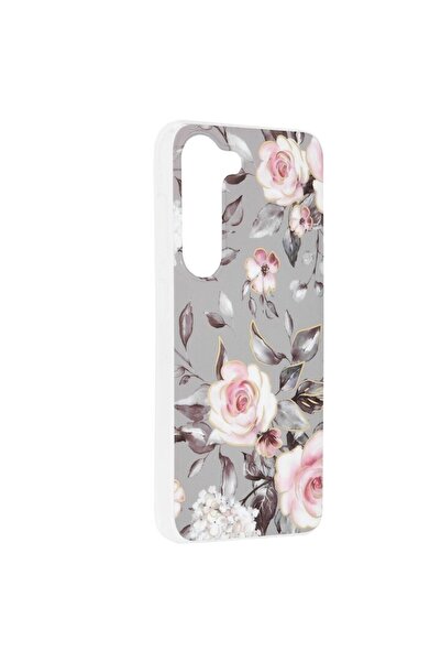 OEM Husa pentru Samsung Galaxy S23, Poliuretan, Bloom of Ruth Gray