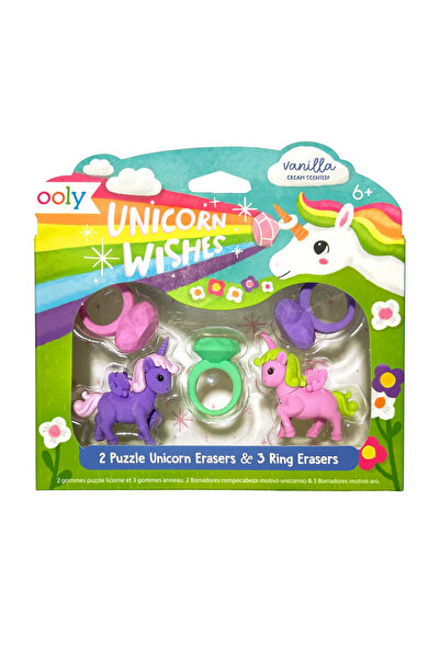 Ooly Radiere parfumate: Unicorni (Set de 5)