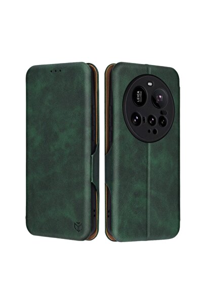 CLOUD Husa pentru Xiaomi 15 Ultra, Z53, Piele ecologica, Green