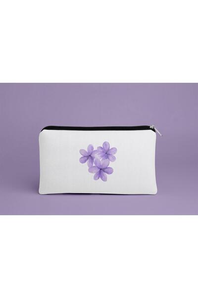 riyaz زهرة الأرجواني |   حامل أقلام هامبيز مطبوع، حقيبة يد، حقيبة قماش