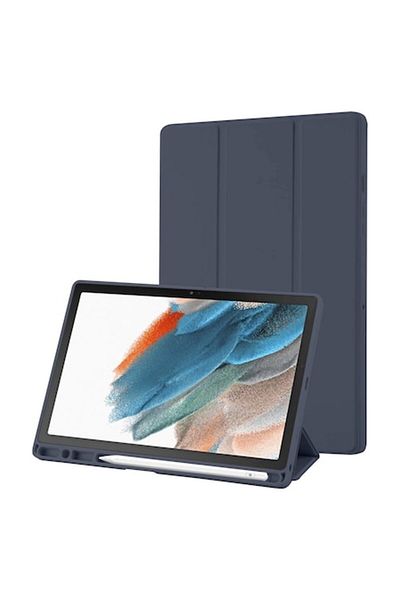 CLOUD Case compatible with Samsung Galaxy Tab A8 10.5 2021, Protect, S28, TPU, Dark Blue