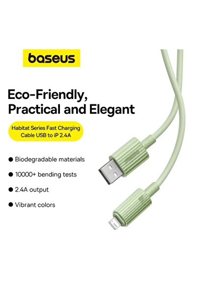 Baseus Super fast charge charging cable, USB Type-C to Apple compatible connector, 100W, 480Mbps, 1 meter,