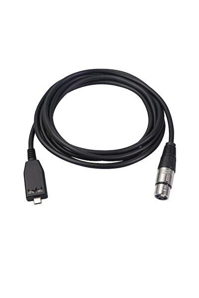 SOFAL Cablu XLR la USB-C, 3 m, negru